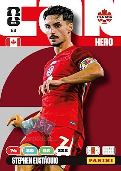 Stephen Eustaquio Canada Panini FIFA World Cup 2026 Adrenalyn XL #88